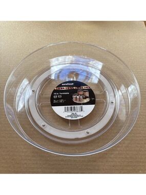 Set of 2/ Surefresh Professional 10 inch Turntable NEW light grey1